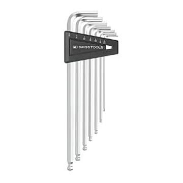 PB SWISS TOOLS 212ZLH ボール付六角棒レンチセット ロング（パックナシ）