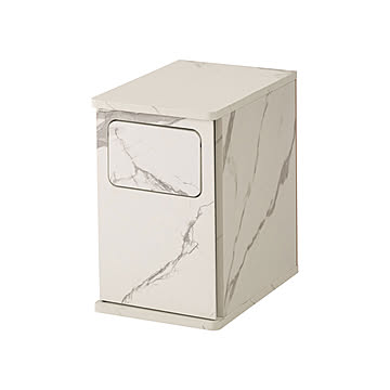 ゴミ箱 45リットル 2段 分別 45l スリム おしゃれ キッチン リビング 幅26 縦型 小さい 20l ダストボックス 木目調 大理石調 BLL-001-004