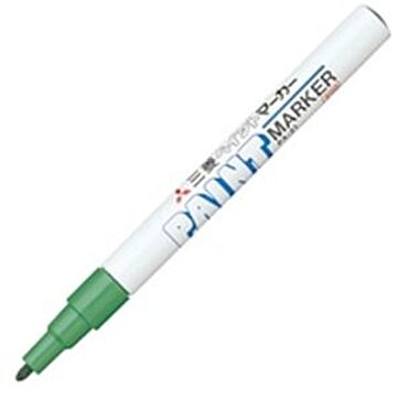 (業務用20セット) 三菱鉛筆 油性ペン/ペイントマーカー 細字/丸芯 不透明性インク PX-21.6 緑