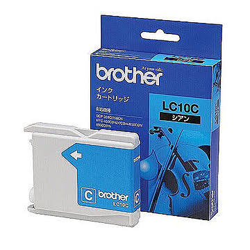 ブラザー brother 純正インクカートリッジ シアン LC10C 管理No. 4977766645584