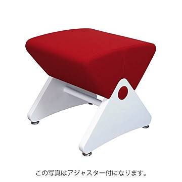 モナディー キャスター付きスツール ナイロン素材 レッド＆ホワイト ＷＡＳ０１ＳＣ