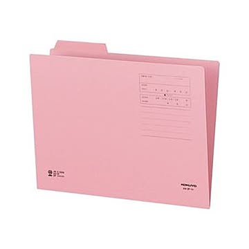 （まとめ）コクヨ 1/3カットフォルダー（カラー）A4 第1見出し ピンク A4-3F-1P 1セット（10冊）【×20セット】