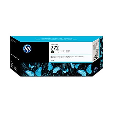 （まとめ） HP772 インクカートリッジ マットブラック 300ml 顔料系 CN635A 1個 【×3セット】