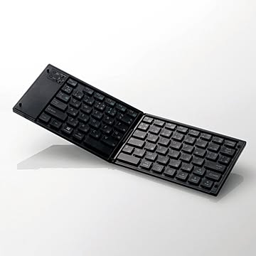 エレコム ワイヤレスBluetooth（R）キーボード TK-FLP01BK