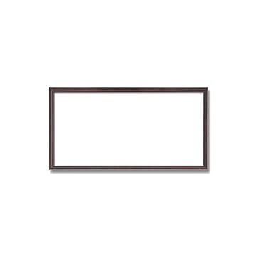 【長方形額】木製額 縦横兼用額 カラー4色展開 ■カラー長方形額（400×250mm）ブラウン