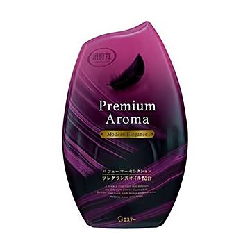 （まとめ）エステー お部屋の消臭力 PremiumAroma モダンエレガンス 400ml 1セット（3個）【×10セット】