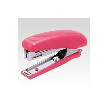 （まとめ） マックス ホッチキス HD-10D ピンク 1個入 【×10セット】