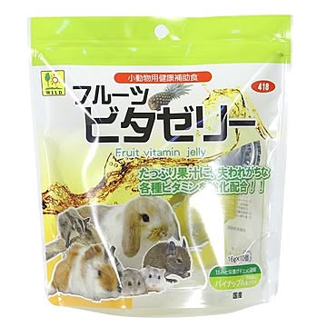 （まとめ） フルーツ・ビタゼリー 16g×10ヶパック （ペット用品） 【×12セット】【代引不可】