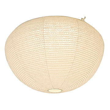 LEDシーリングライト 和紙 meteo 極み麻葉 幅590x奥行590x高さ340mm 彩光デザイン