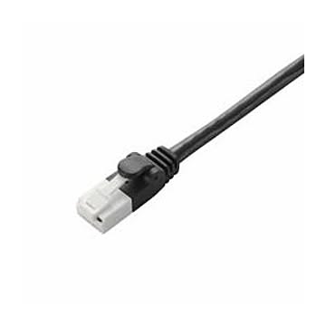 (まとめ)エレコム ツメ折れ防止LANケーブル(Cat6) LD-GPT/BK30【×5セット】