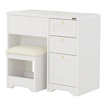 ANRI（アンリ）デスク ドレッサー（80cm幅）3色展開