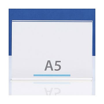 （まとめ） クルーズ サインホルダー両面用 A5ヨコCR48501 1個 【×5セット】