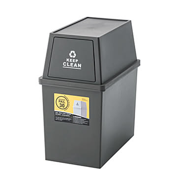 東谷 LFS-760BR スタッキングペール 30L 幅36cm 奥行45cm 高さ51cm ポリプロピレン