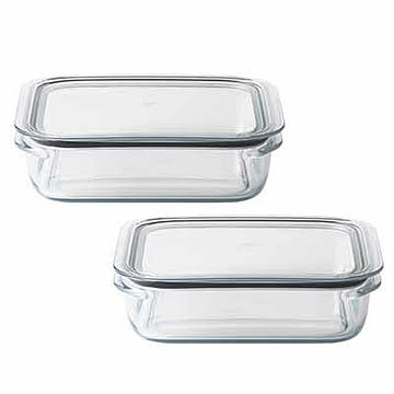 like-it ライクイット 調理ができる保存容器 (L) (2個組) FC-032 Storage Container 耐熱容器 キャニスター フードコンテナ ボウル 耐熱 耐冷 撥水 撥油