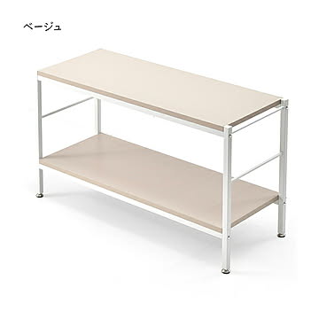 ラック 組立式 Noko 2段 NKRC0350 幅910x奥行360x高さ520mm B.Bファニシング
