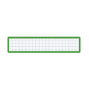 （まとめ）コクヨ マグネット見出しカード寸法19×105mm 緑 マク-411G 1セット（10個）【×5セット】