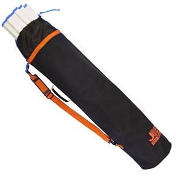 (まとめ)蛍光灯・モールバッグ  【濃紺×2セット】  底部クッション材入り  ジョブマスター  JRM-1