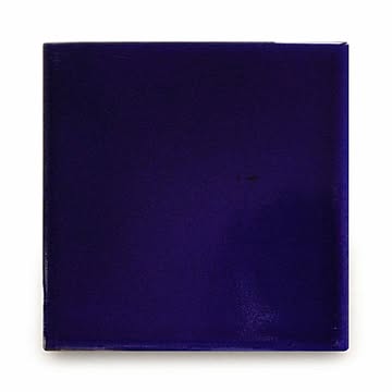 メキシコタイル4枚セット（M816-4M・紺）110角イレギュラー（無地）