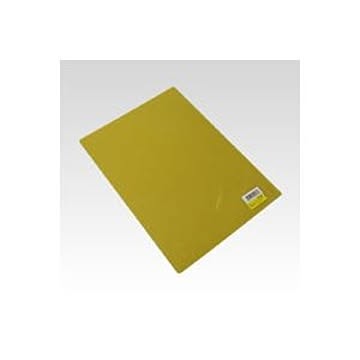 （まとめ） テージー カラーバーファイル カバー（A4判タテ型） CBC-07 イエロー 1枚入 【×30セット】