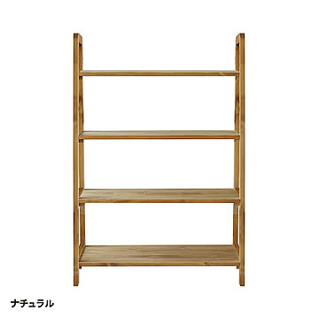 ティツリー ラック 幅90 関家具 4段ラック 収納 棚 カントリー 見せる収納 ホワイト ナチュラル ホワイトカントリー フレンチカントリー 天然木 おしゃれ 北欧 新生活 TEETREE ノラ .