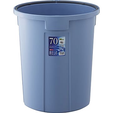 ベルク 5セット 丸型 ダストボックス 本体 ブルー 70N