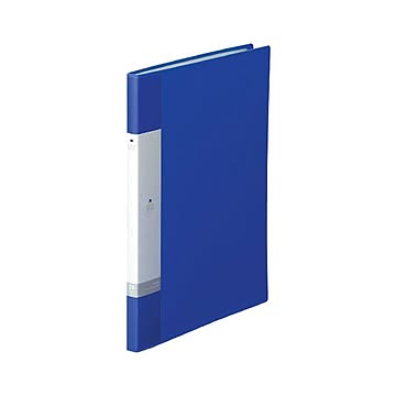 （まとめ） リヒトラブ リクエスト・クリヤーブック A4判タテ型（20ポケット） G3201-8 青 1冊入 【×10セット】