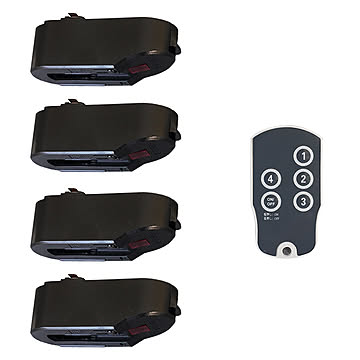 赤外線ダクトレール用変換プラグ リモコン 4個セット JZ003-4 光ノ屋照明