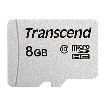 【3個セット】トランセンド 8GB マイクロSDHCカード TS8GUSD300S-3P