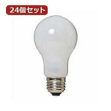 YAZAWA 24個セット 長寿命シリカ100W形 LW100V100WWLX24 管理No. 4560352869398