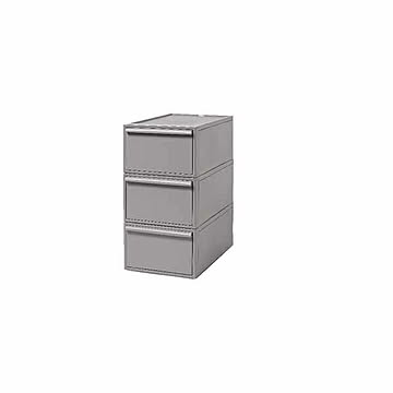 like-it ライクイット Closet system クローゼットシステム 引出し(M) 3個組 CS-D2 3P 衣類収納 引き出し収納 押し入れ収納 クローゼット収納 収納ケース 収納ボックス