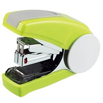 (まとめ) ライオン事務器 ステープラ かるホッチ 約30枚とじ グリーン FS-30N 1個 【×5セット】
