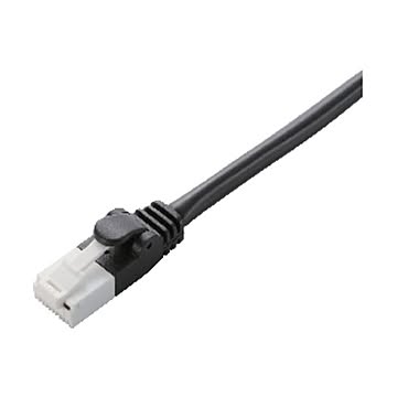 (まとめ) エレコム 爪折れ防止 CAT5E対応 LANケーブル ブラック 3.0m LD-CTT／BK30 1本  【×30セット】