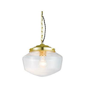 East college-pendant（S） イーストカレッジペンダント（S）(電球なし) AW-0454Z 天井照明 ペンダントライト ガラスシェード アメリカン レトロ