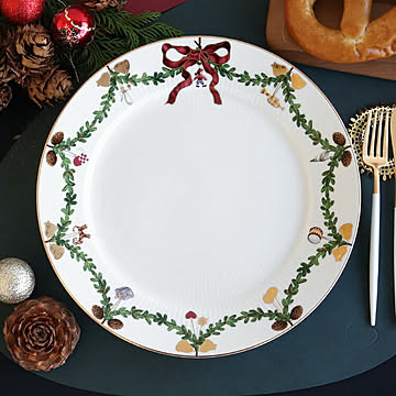 ロイヤルコペンハーゲン 2503 スターフルーテッド クリスマス 627 プレート 27cm Royal Copenhagen Star Fluted Christmas