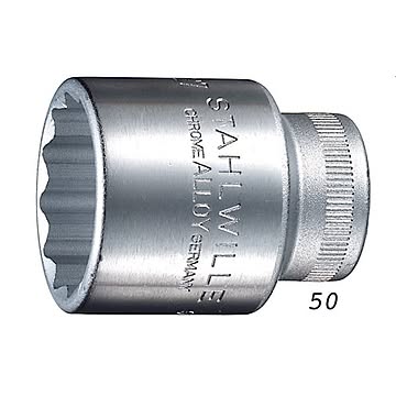 STAHLWILLE（スタビレー） 50-27 （1／2SQ）ソケット （12角） （03010027）