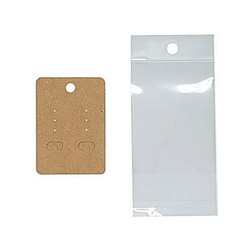【EN】【▲】/アクセサリー台紙＆袋100Pセット