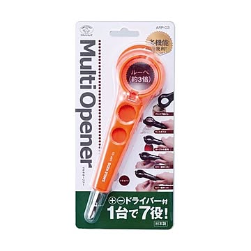 （まとめ）旭電機化成 マルチオープナー オレンジARP-03-OR 1個【×10セット】