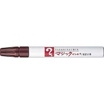 （まとめ） 寺西化学 マジックインキ 補充式 No.500単色 M500-T6 茶 1本入 【×30セット】