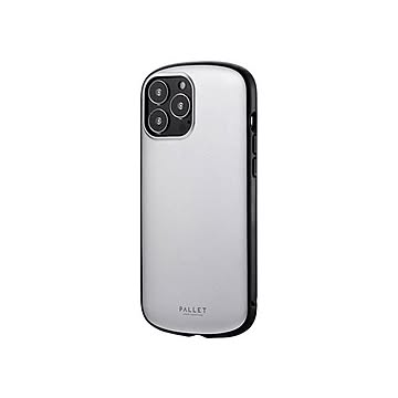 LEPLUS iPhone 13 Pro Max 超軽量・極薄・耐衝撃ハイブリッドケース「PALLET AIR」 マットシルバー LP-IL21PLAMSV