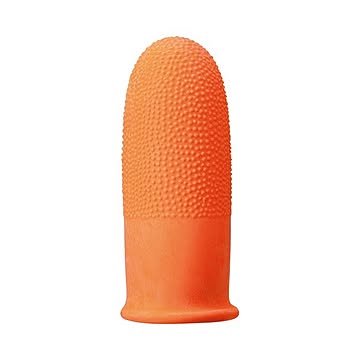 (まとめ) TANOSEE 指サック 中 業務用パック 1パック（50個） 【×10セット】