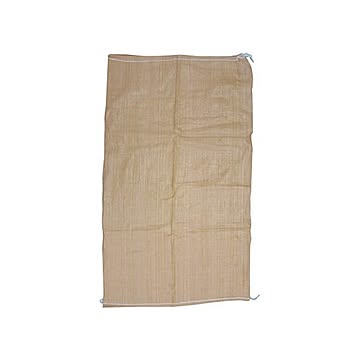 （まとめ）ユタカメイク 収集袋PP収集袋（ベージュ）60cm×100cm W-43 1パック（5枚）【×10セット】