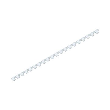 アコ・ブランズプラスチックリング・ワイドバック A4長辺20穴用 直径10mm 白 PR1020A4Z-WH 1箱（100本）