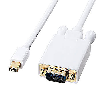 サンワサプライ ミニDisplayPort-VGA変換ケーブル　5m KC-MDPVA50 管理No. 4969887764640