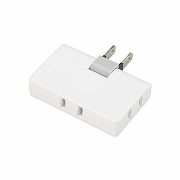 YAZAWA コーナータップ3個口ホワイト Y02ELPC300WH 管理No. 4966307218905