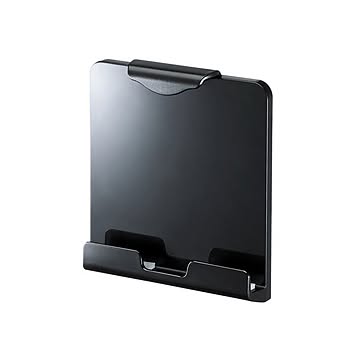 (まとめ)サンワサプライ iPad・タブレット用VESA取付けホルダー CR-LATAB20BK×2セット