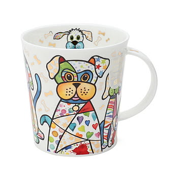 ダヌーン マグカップ LOMOND スペシャルドッグ ゴールド BLINGERS DOG Dunoon Mug