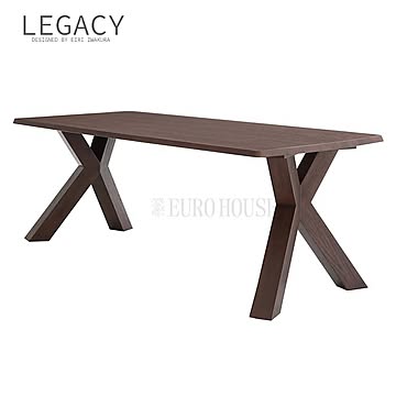 シギヤマ家具工業 LEGACY DBR テーブル 幅2000 ウレタン塗装 集成材 IC-043