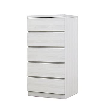 丸田木工 フィット 幅50 5段 奥行44 チェスト 完成品 日本製 大川家具