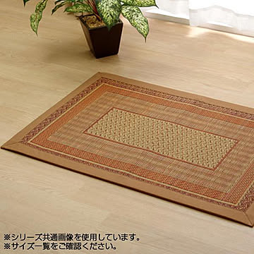 イケヒコ・コーポレーション い草 玄関マット ベージュ 60×120cm