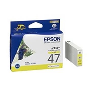 (業務用40セット) EPSON エプソン インクカートリッジ 純正 【ICY47】 イエロー(黄)